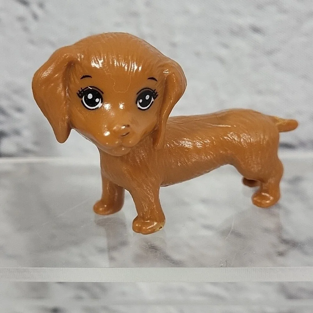 Barbie Pets Dogs Playful Puppies Weiner Dog Dachshund Lab Lot Of 3‎ Mattel